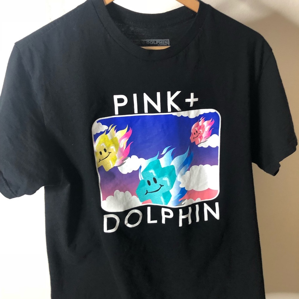 Pink Dolphin + T Shirt